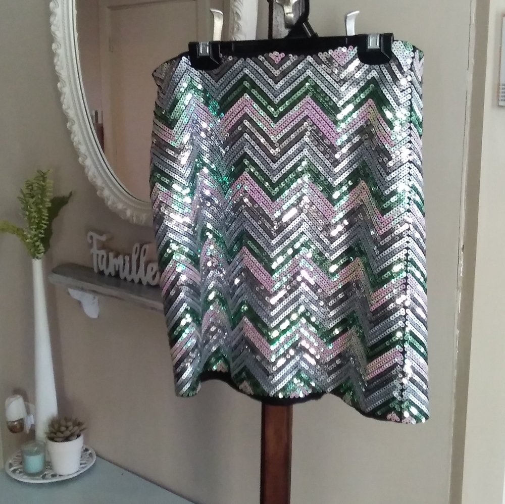 Bedo sequin skirt